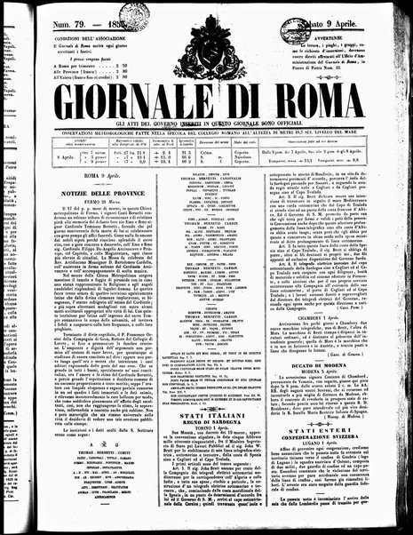 Giornale di Roma