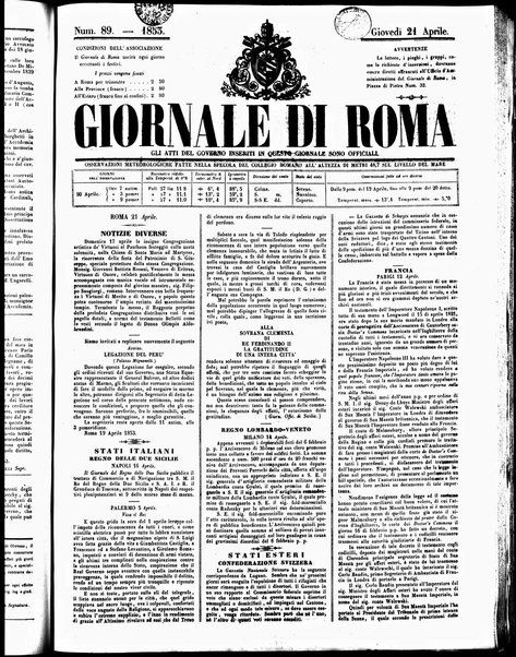 Giornale di Roma