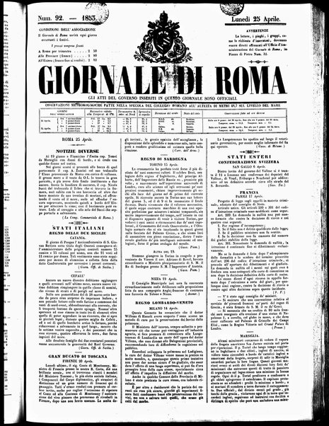 Giornale di Roma