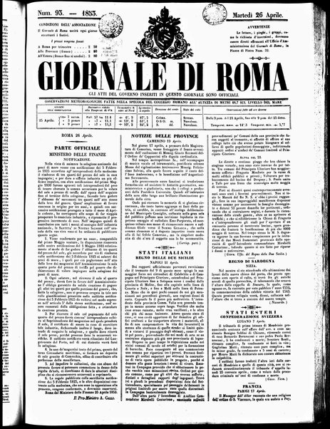 Giornale di Roma