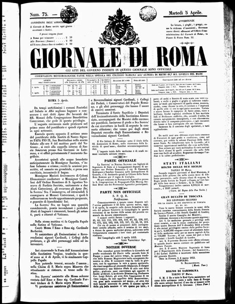 Giornale di Roma