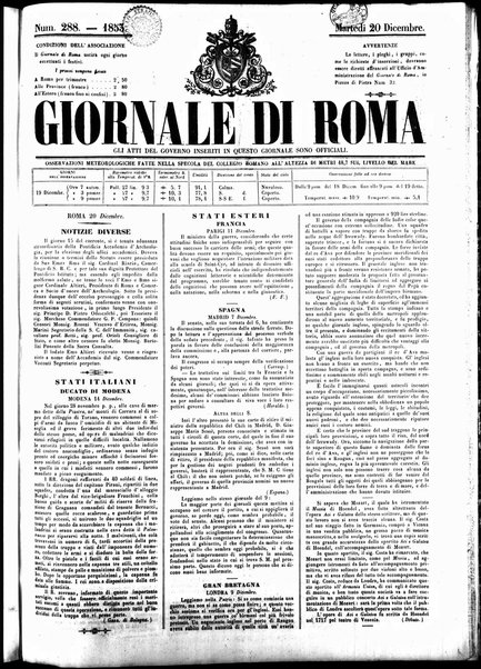 Giornale di Roma