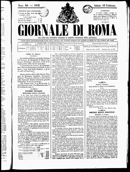 Giornale di Roma