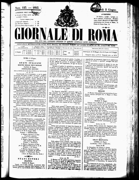 Giornale di Roma