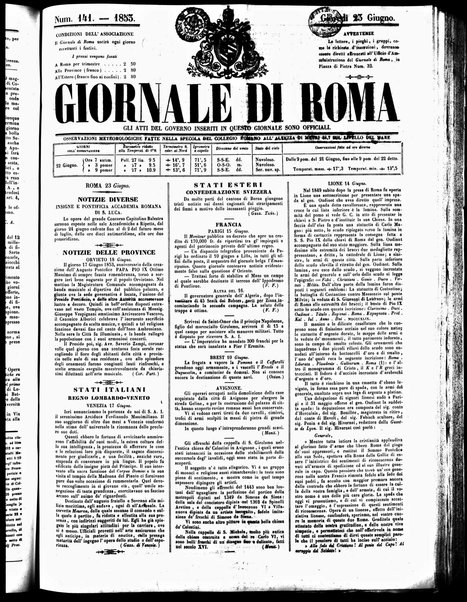 Giornale di Roma