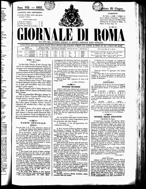 Giornale di Roma