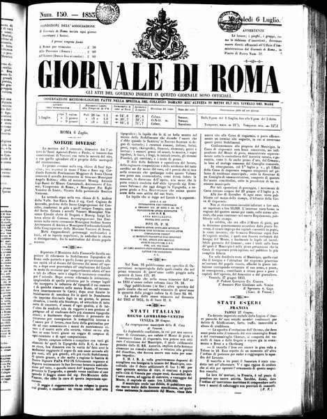 Giornale di Roma