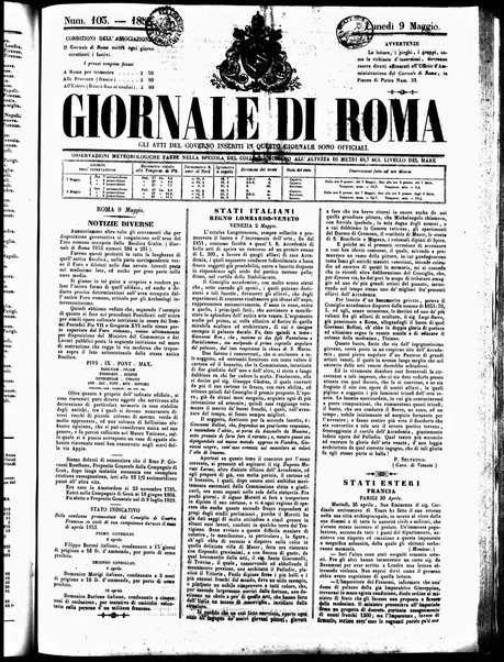 Giornale di Roma