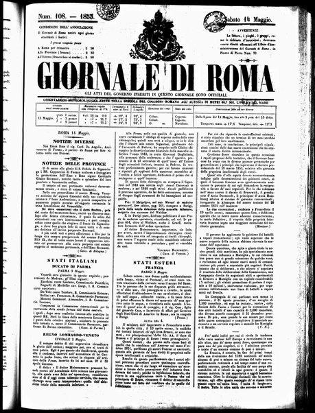 Giornale di Roma