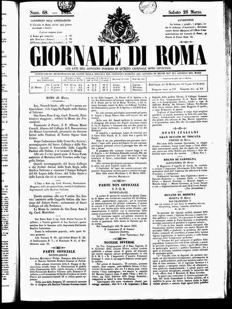 Giornale di Roma