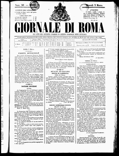 Giornale di Roma