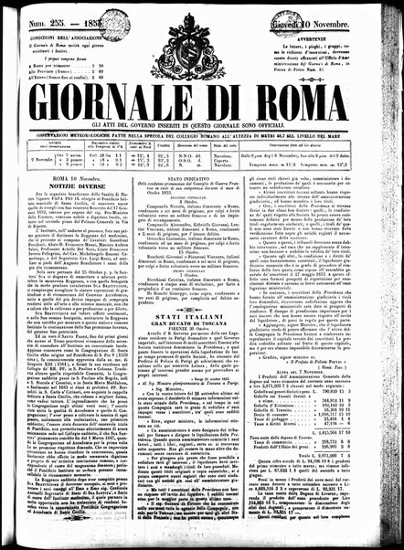 Giornale di Roma