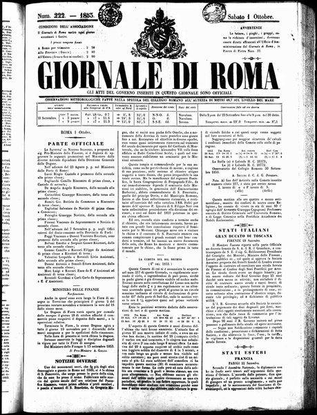 Giornale di Roma