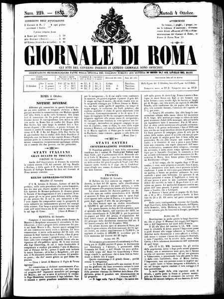 Giornale di Roma