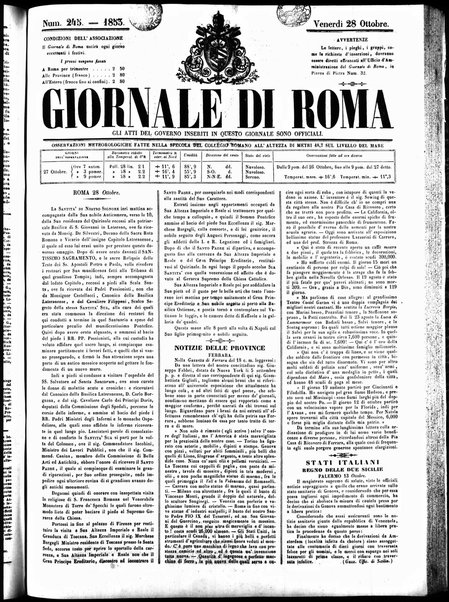 Giornale di Roma