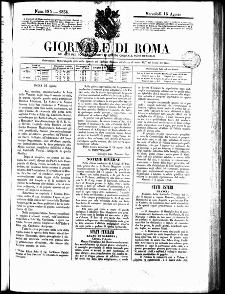 Giornale di Roma