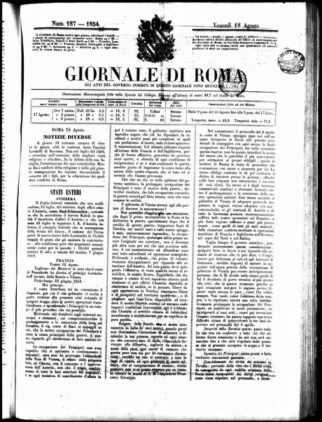 Giornale di Roma