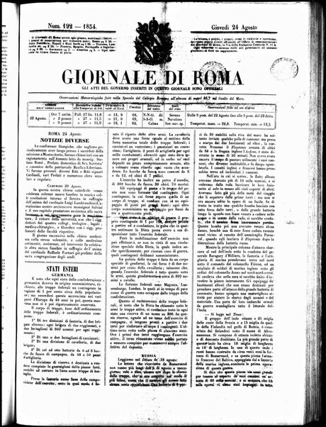 Giornale di Roma