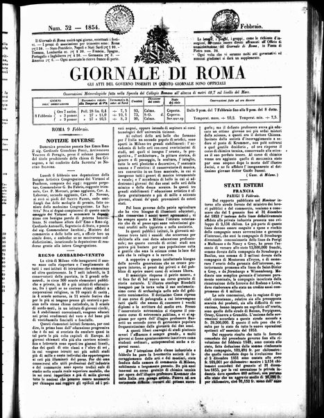 Giornale di Roma