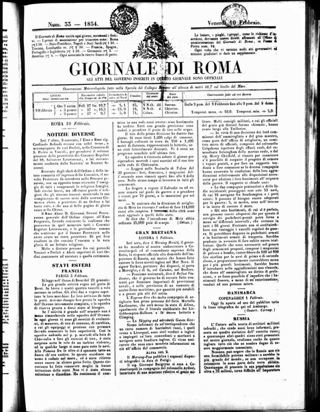 Giornale di Roma