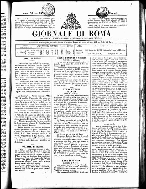 Giornale di Roma