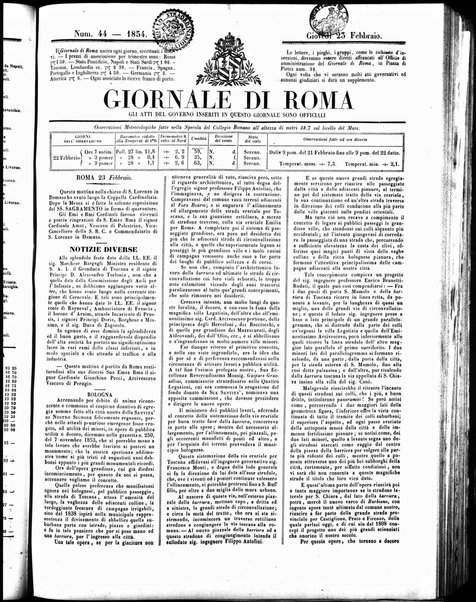 Giornale di Roma