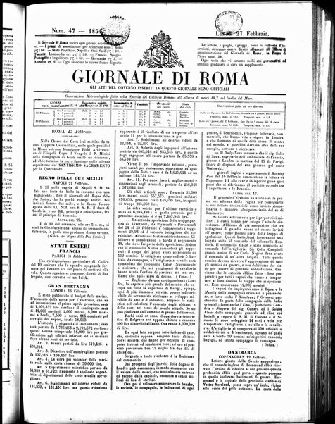 Giornale di Roma