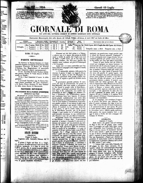 Giornale di Roma