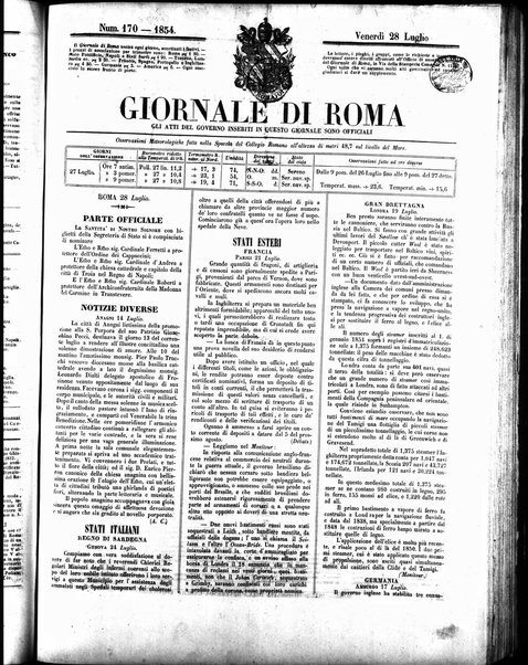 Giornale di Roma