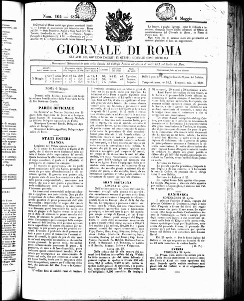 Giornale di Roma