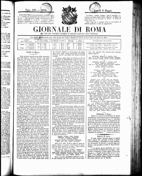 Giornale di Roma