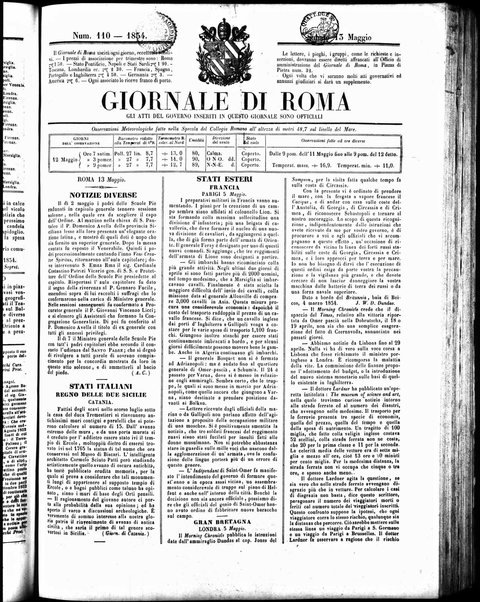 Giornale di Roma