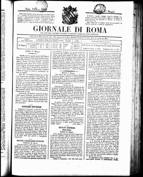 Giornale di Roma