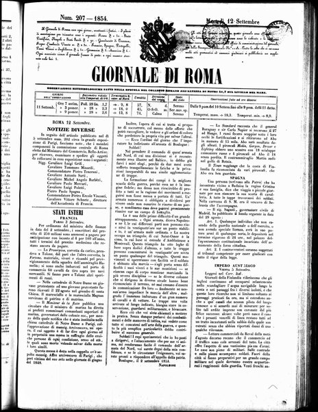 Giornale di Roma