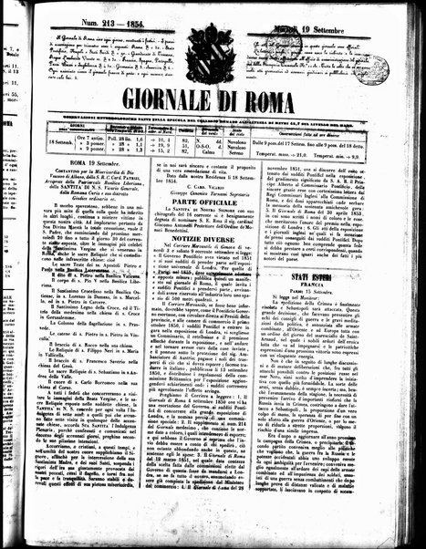 Giornale di Roma