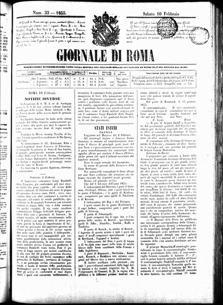 Giornale di Roma