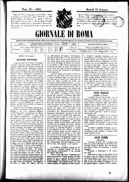 Giornale di Roma