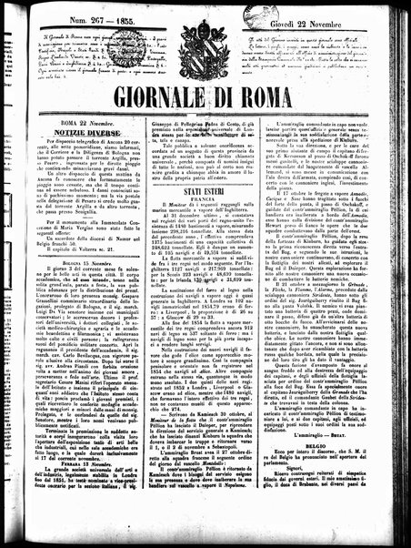 Giornale di Roma