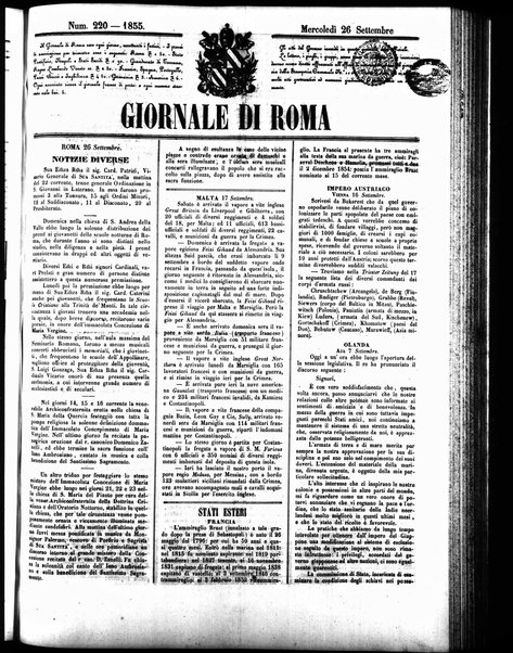 Giornale di Roma