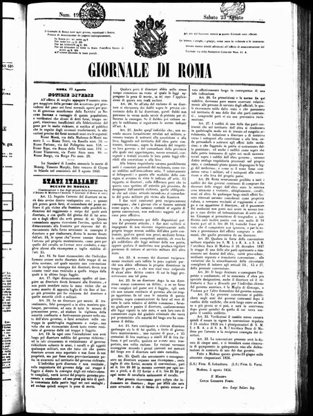 Giornale di Roma