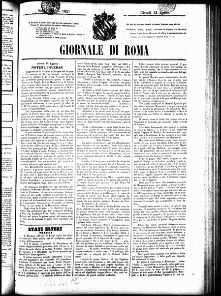 Giornale di Roma