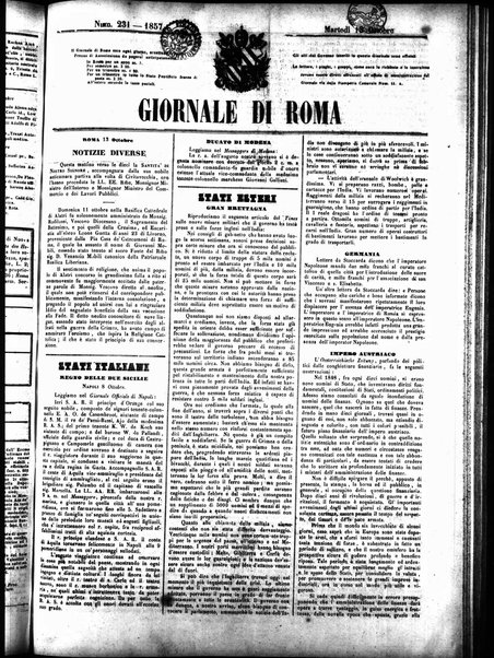 Giornale di Roma