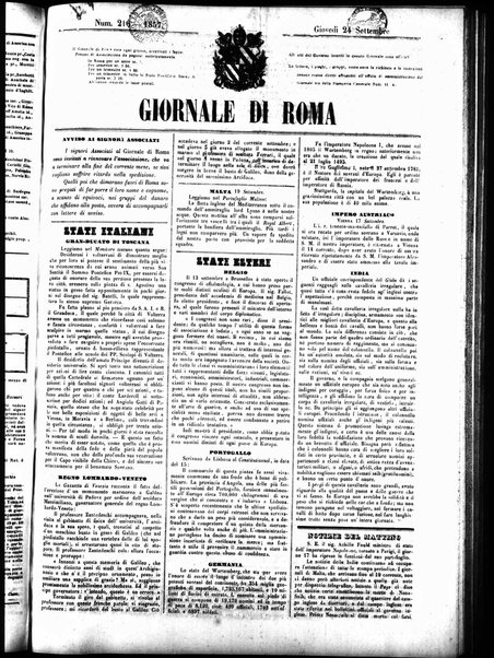 Giornale di Roma