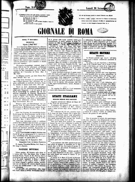 Giornale di Roma