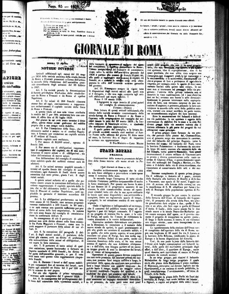 Giornale di Roma