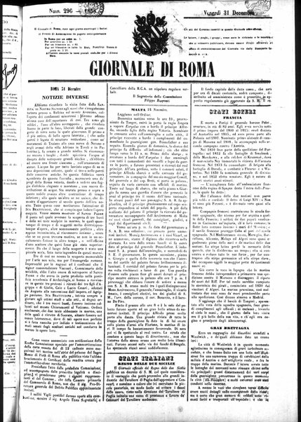 Giornale di Roma