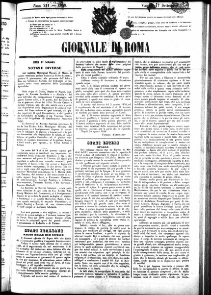 Giornale di Roma