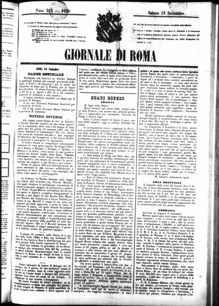 Giornale di Roma