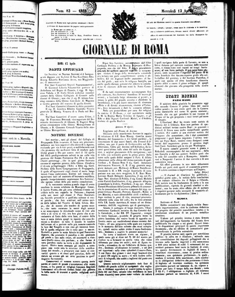 Giornale di Roma