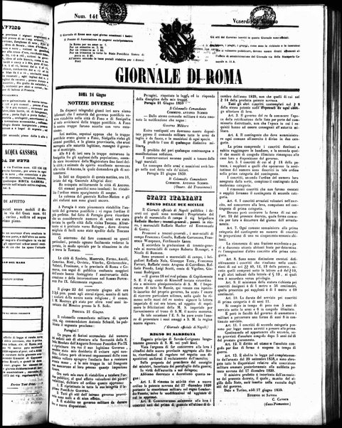 Giornale di Roma